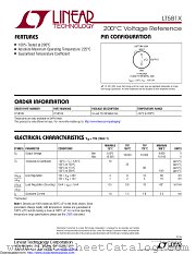 LT581XH datasheet pdf Linear Technology