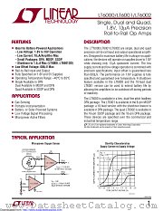 LT6002IGN#TR datasheet pdf Linear Technology