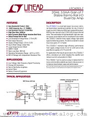 LTC6253IMS-7#PBF datasheet pdf Linear Technology
