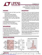 LT6604CUFF-2.5#TRPBF datasheet pdf Linear Technology