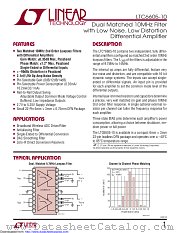 LTC6605IDJC-10#PBF datasheet pdf Linear Technology