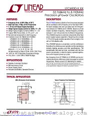 LTC6930HMS8-5.00#TRPBF datasheet pdf Linear Technology