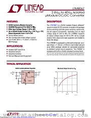 LTM8067 datasheet pdf Linear Technology