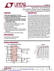 LT8616HFE#TRPBF datasheet pdf Linear Technology