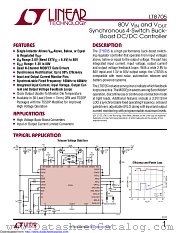LT8705EFE#TRPBF datasheet pdf Linear Technology