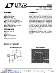 LT1224CS8#TRPBF datasheet pdf Linear Technology