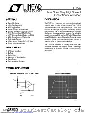 LT1226CS8#TRPBF datasheet pdf Linear Technology