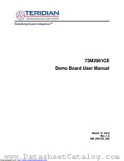 73M2901CE-EVM-600 datasheet pdf MAXIM - Dallas Semiconductor