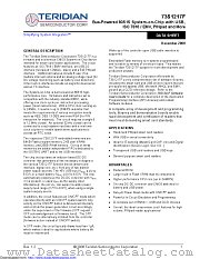 73S1217F datasheet pdf MAXIM - Dallas Semiconductor
