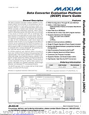 HSDCEP datasheet pdf MAXIM - Dallas Semiconductor