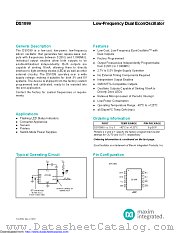 DS1099U-WT+T datasheet pdf MAXIM - Dallas Semiconductor