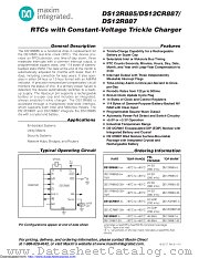 DS12CR887-33+ datasheet pdf MAXIM - Dallas Semiconductor