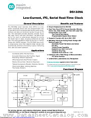 DS1339A datasheet pdf MAXIM - Dallas Semiconductor