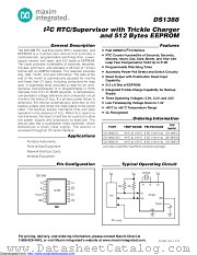 DS1388Z-33+T&R datasheet pdf MAXIM - Dallas Semiconductor