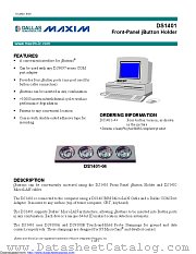 DS1401 datasheet pdf MAXIM - Dallas Semiconductor