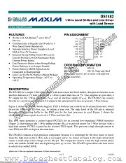 DS1482S+ datasheet pdf MAXIM - Dallas Semiconductor