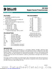 DS1806E-010+ datasheet pdf MAXIM - Dallas Semiconductor