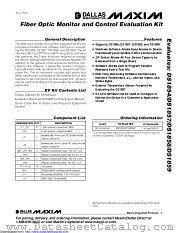 DS185XEVKIT datasheet pdf MAXIM - Dallas Semiconductor