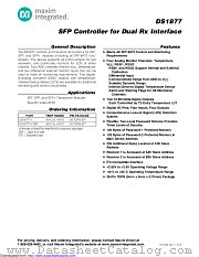 DS1877T+ datasheet pdf MAXIM - Dallas Semiconductor
