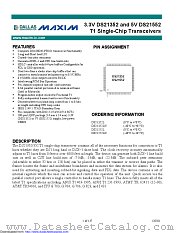 DS21352LB datasheet pdf MAXIM - Dallas Semiconductor