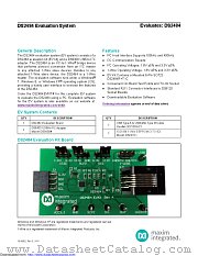 DS2484EVKIT datasheet pdf MAXIM - Dallas Semiconductor
