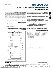 DS2726G+T&R datasheet pdf MAXIM - Dallas Semiconductor