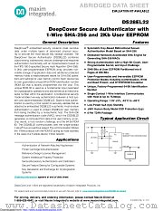 DS28EL22 datasheet pdf MAXIM - Dallas Semiconductor
