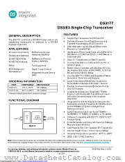 DS3177N+ datasheet pdf MAXIM - Dallas Semiconductor