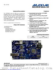 DS33M30DK datasheet pdf MAXIM - Dallas Semiconductor