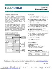 DS33Z11+ datasheet pdf MAXIM - Dallas Semiconductor