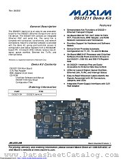 DS33Z11DK datasheet pdf MAXIM - Dallas Semiconductor