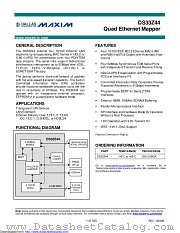 DS33Z44+ datasheet pdf MAXIM - Dallas Semiconductor