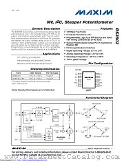 DS3503 datasheet pdf MAXIM - Dallas Semiconductor