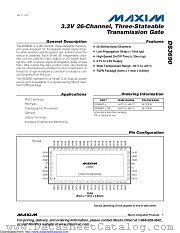 DS3690T+ datasheet pdf MAXIM - Dallas Semiconductor