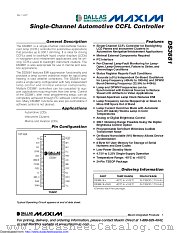 DS3881E+C datasheet pdf MAXIM - Dallas Semiconductor