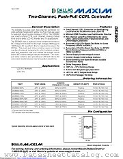 DS3992Z-09P+W datasheet pdf MAXIM - Dallas Semiconductor
