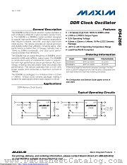 DS4266 datasheet pdf MAXIM - Dallas Semiconductor