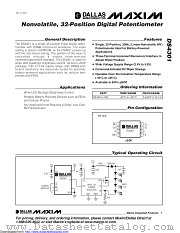 DS4301U-200+ datasheet pdf MAXIM - Dallas Semiconductor