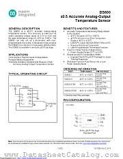DS600U+T&R datasheet pdf MAXIM - Dallas Semiconductor