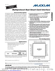 DS8007A datasheet pdf MAXIM - Dallas Semiconductor