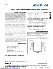 DS8102 datasheet pdf MAXIM - Dallas Semiconductor