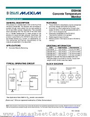 DS9108-12# datasheet pdf MAXIM - Dallas Semiconductor