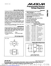 ICL7663AEPA+ datasheet pdf MAXIM - Dallas Semiconductor