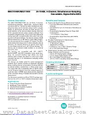 MAX11040 datasheet pdf MAXIM - Dallas Semiconductor