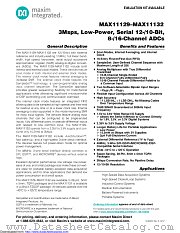 MAX11131AUI+ datasheet pdf MAXIM - Dallas Semiconductor