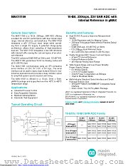 MAX11169EUB+T datasheet pdf MAXIM - Dallas Semiconductor