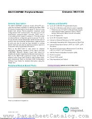 MAX11300SYS1# datasheet pdf MAXIM - Dallas Semiconductor