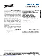 MAX12005 datasheet pdf MAXIM - Dallas Semiconductor