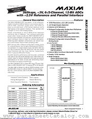 MAX1297ACEG+ datasheet pdf MAXIM - Dallas Semiconductor