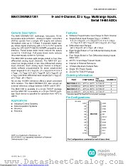 MAX1300 datasheet pdf MAXIM - Dallas Semiconductor
